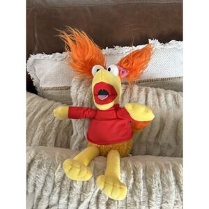 Toy Factory Fraggle Rock Red Plush 13 inch Jim Henson 2017 Yellow Orange Red